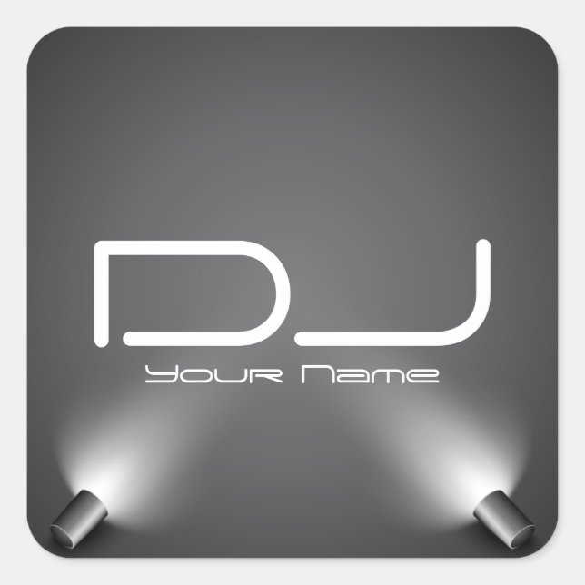 Classy DJ Sticker (Vorderseite)