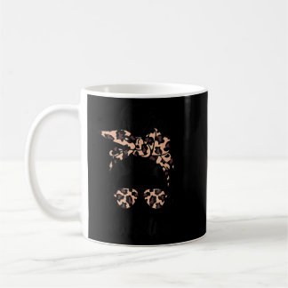 Classy Ehefrau Life mit Leopard Messy Bun Mother's Kaffeetasse