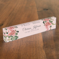 Classy elegante Rosa Blush Rose Ladenmanager