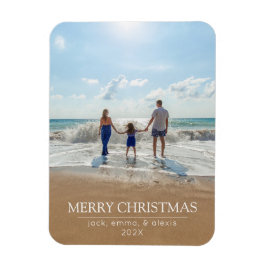 Classy Family Foto Weihnachten Magnet