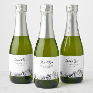 Classy Fort Worth Gastgeschenk Hochzeit Custom Min