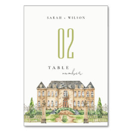 Classy Garden Schloss Schloss Schloss Montebello Tischnummer