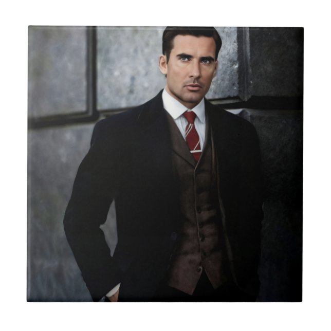 Classy Gentleman ceramic tile Fliese (Vorderseite)