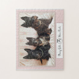 Classy Girls tragen Perlen Puzzle
