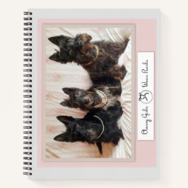 Classy Girls Wear Pearls Notebook Notizbuch