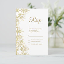 Classy Gold Damask Geburtstag
