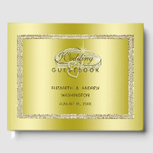 Classy Gold Glitzer & Wedding Rings