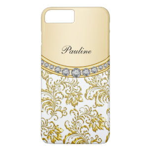 Classy Gold Monogram Style Case-Mate iPhone Hülle