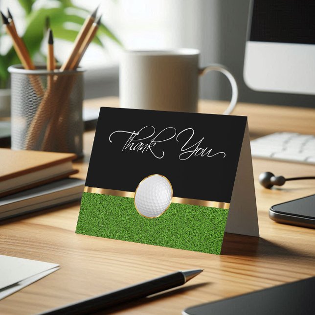 Classy Golf Business Vielen Dank Karten (Von Creator hochgeladen)