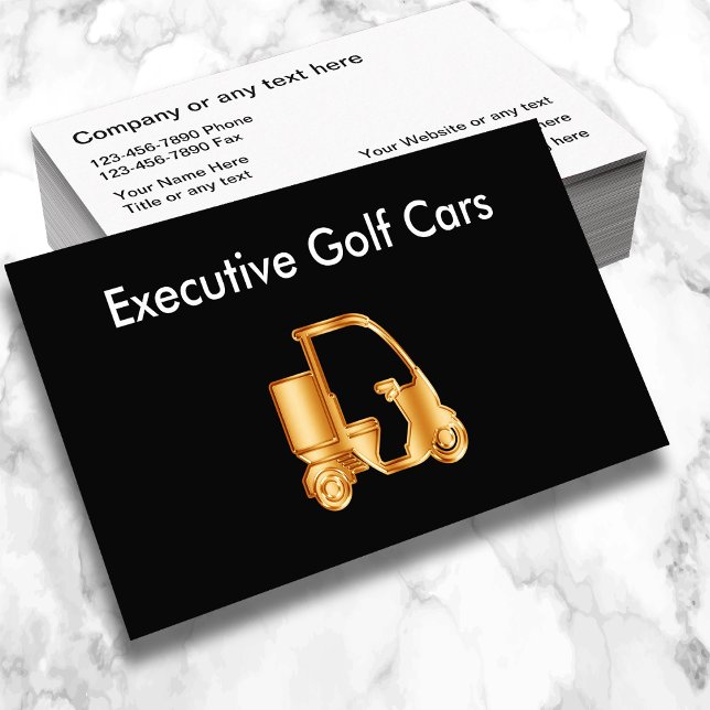 Classy Golf Carts Verkauf und Service Business Car Visitenkarte (Von Creator hochgeladen)
