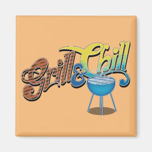 Classy Grillin" Magnet