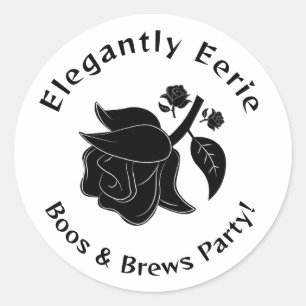 Classy Hexe Elegante Eerie Halloween Sticker