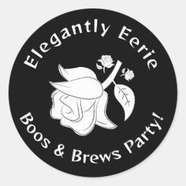 Classy Hexe Elegante Eerie Halloween Sticker