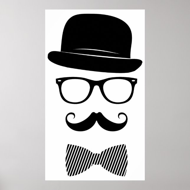 Classy Hipster Poster (Vorne)