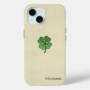 Classy Irish Lucky Kleeblatt Case-Mate iPhone Hülle