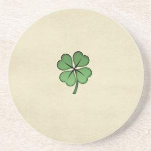 Classy Irish Lucky Kleeblatt Untersetzer
