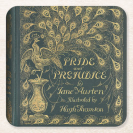 Classy Jane Austen Pride and Prejudice Book Cover Rechteckiger Pappuntersetzer