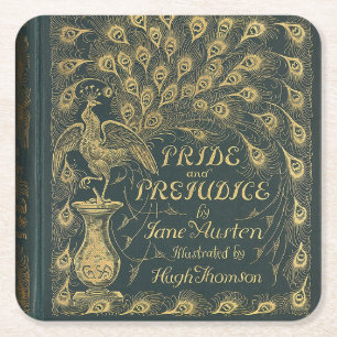 Classy Jane Austen Pride and Prejudice Book Cover Rechteckiger Pappuntersetzer
