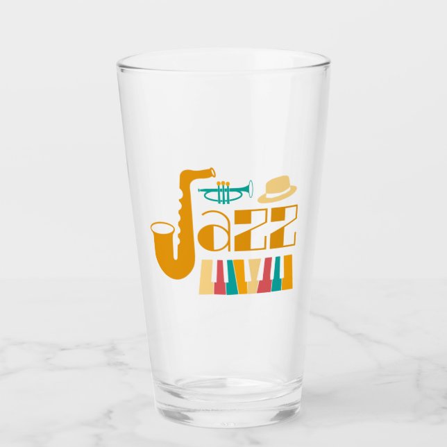 Classy Jazz Soul Glas (Vorderseite)