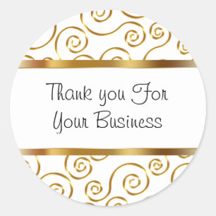 Classy Kunde danke Ihnen Stickers