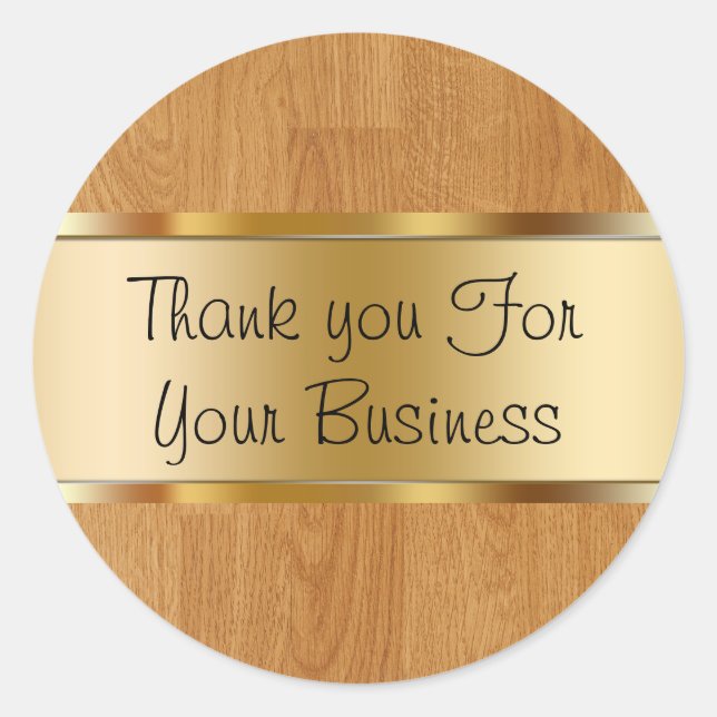 Classy Kunde danke Ihnen Stickers (Vorderseite)