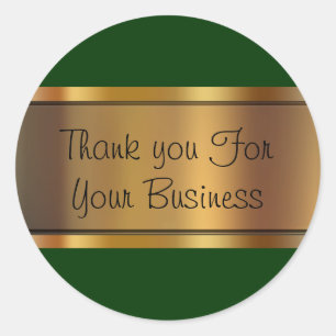 Classy Kunde danke Ihnen Stickers