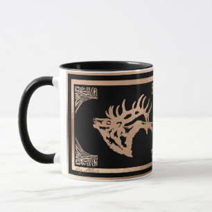 Classy Majestic Bull Elk Tasse