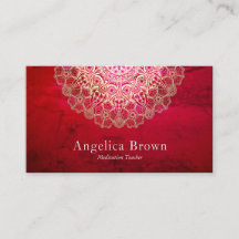 Classy Mandala Business Card