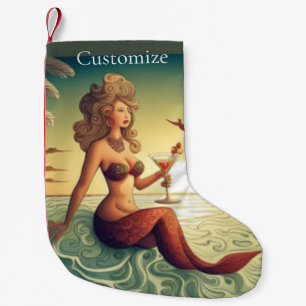 Classy Martini Mermaid Thunder_Cove Kleiner Weihnachtsstrumpf