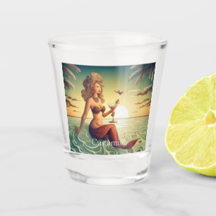 Classy Martini Mermaid Thunder_Cove Schnapsglas