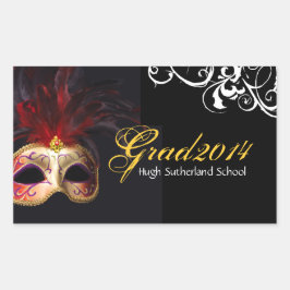 Classy Masquerade Sticker