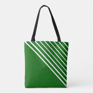 Classy Modern Green Diagonal Stripes