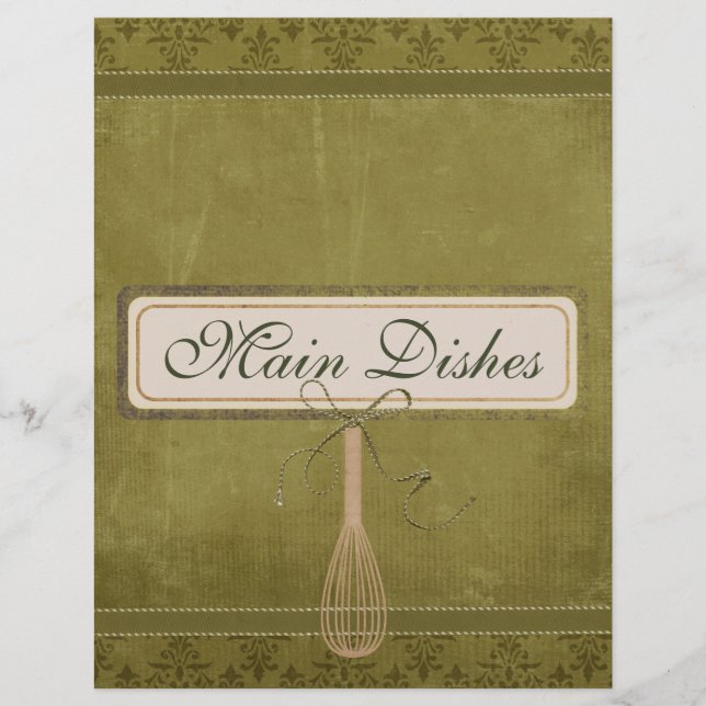 Classy Olive Green Dividers (Vorderseite)