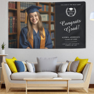 Classy Personalisiert Glückwunsch Graduate Foto Banner