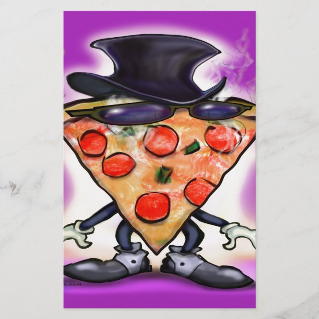 Classy Pizza Briefpapier (Vorderseite)
