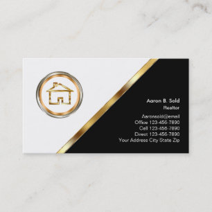 Classy-Realtor-Visitenkarten Visitenkarte