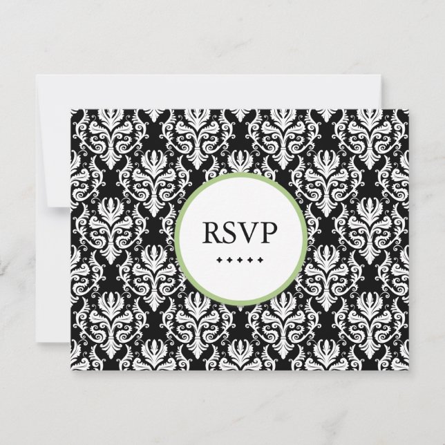 CLASSY RSVP CARDS KARTE (Vorderseite)