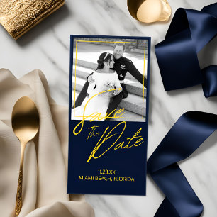 Classy Save the Date Einladung zur Vereinnahmung u