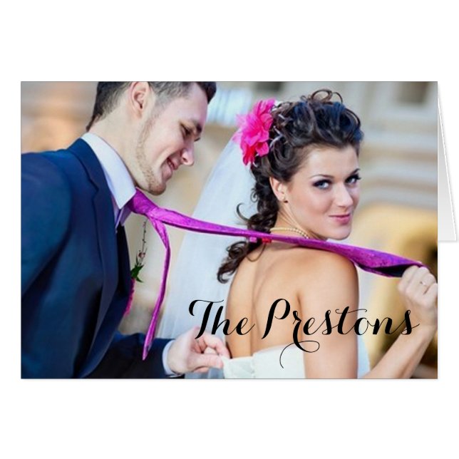 Classy Simple Danky Card (Vorderseite (Horizontal))