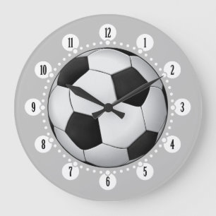 Classy Soccer Ball   Coole Geschenke Große Wanduhr
