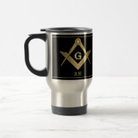 Classy Square & Compass Mit Monogramm