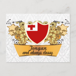 Classy Tongan Postkarte