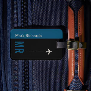 Classy Traveler Blue Gepäckanhänger