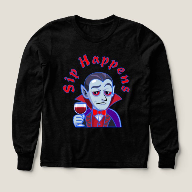 Classy Vampire – Sip Happens (Design Vorderseite)