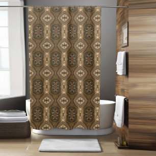 Classy Vintag Boho Duschvorhang