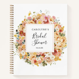 Classy Watercolor Floral Notizbuch