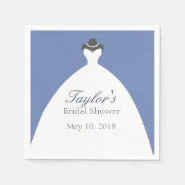 Classy Wedding Gown Serviette