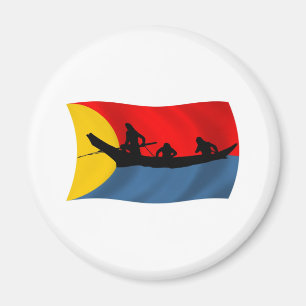 Clatsop Stamm Flag Magnet