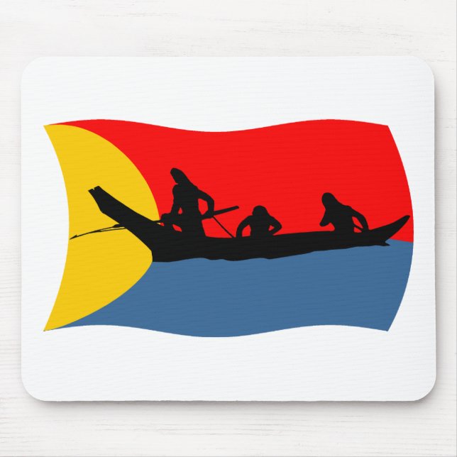 Clatsop Stamm Flag Mousepad (Vorne)
