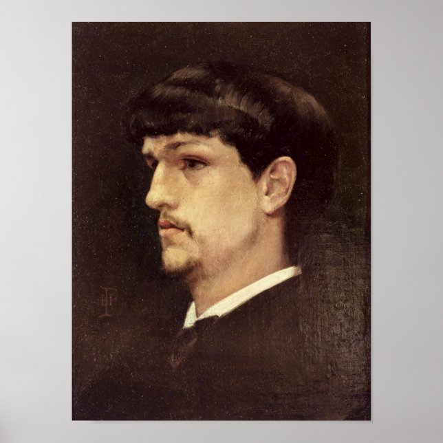 Claude Debussy 1886 Poster (Vorne)